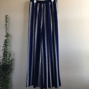 Bar III • wide leg pant stripe patten NWT